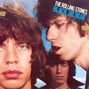 myRockworld memorabilia: The Rolling Stones: Album Black and Blue - 1976 - original Vinyl - signed by Mick Jagger, Keith Richards, Charlie Wattes, Billy Wyman and Ronnie Wood
