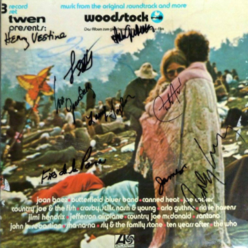 myRockworld memorabilia: Whitesnake, 1987, Vinyl LP signed by David Coverdale - Adrian Vandenberg - Vivian Campbell - Rudy Sarzo - Tommy Aldridge